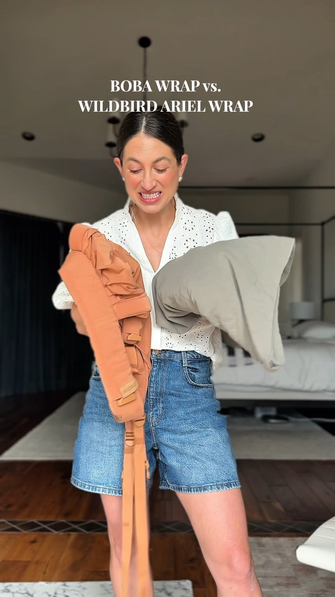 I like both of these for baby wearing but I have to say I find the Ariel wrap from Wildbird much easier to put on. #babycarrier #babyregistry #newmomgift 

#LTKBaby #LTKBump