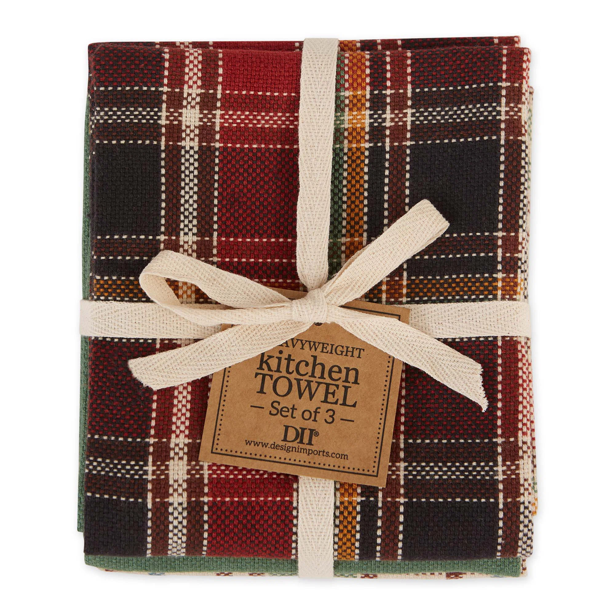 Neck Of The Woods Heavyweight Essentials Dishtowel Set Of 3 | Wayfair North America