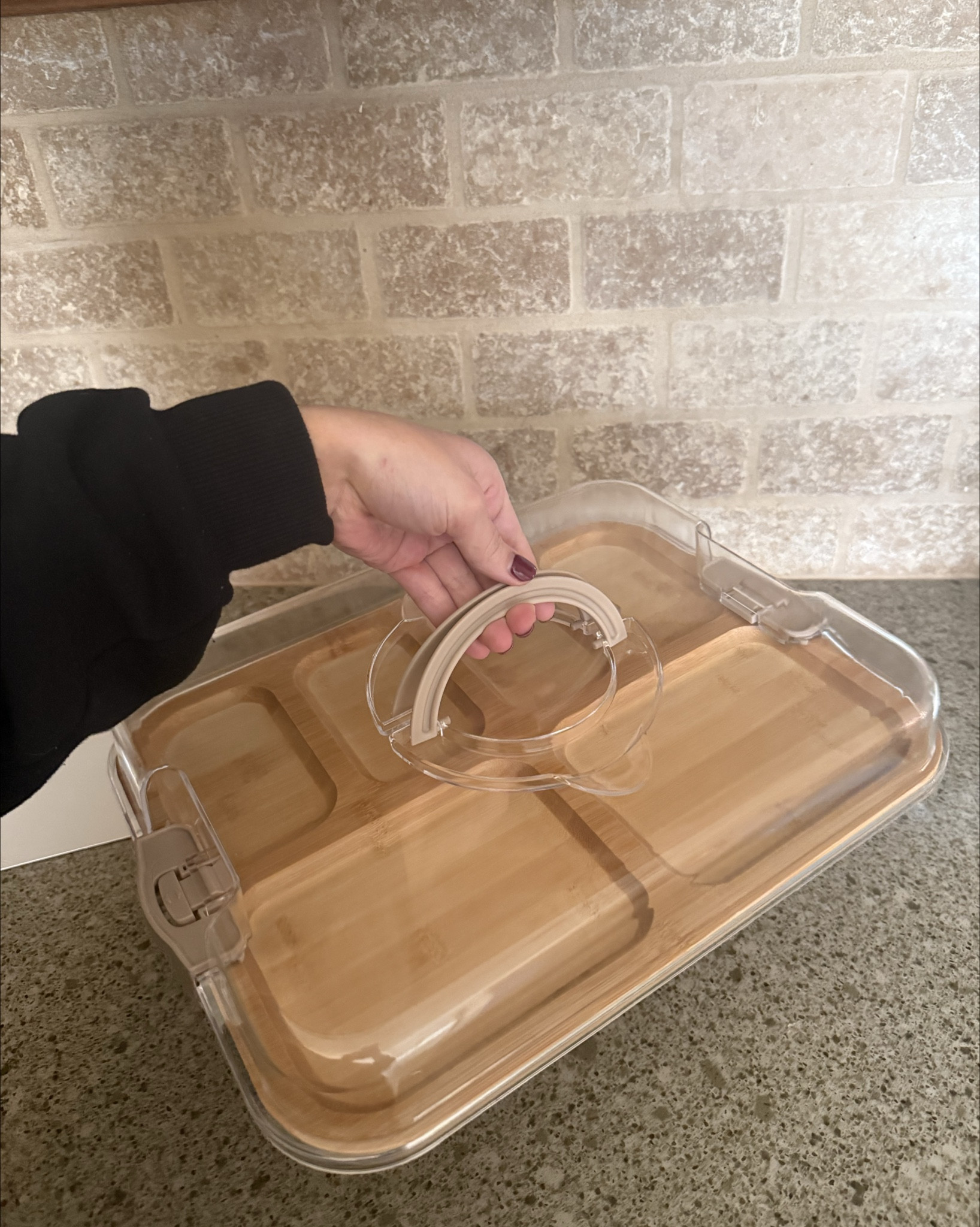 The perfect charcuterie board  $11!??? You can’t pass it up! Hurry and get it on sale! ✨ I literally bought one like this at tjmaxx yesterday for $25 and then found this STEAL. 

#LTKHoliday #LTKFindsUnder50 #LTKfoodie