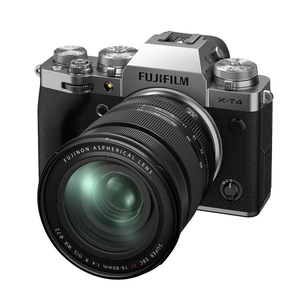 Fujifilm X Series X-T4 Mirrorless Camera with 16-80mm Lens Silver 16652908 - Best Buy | Best Buy U.S.