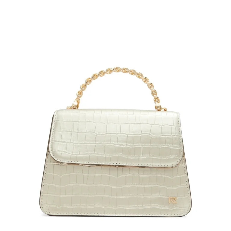 Rachel Zoe's Pixie Crossbody Handbag with Metal Top Handle For Women | Walmart (US)