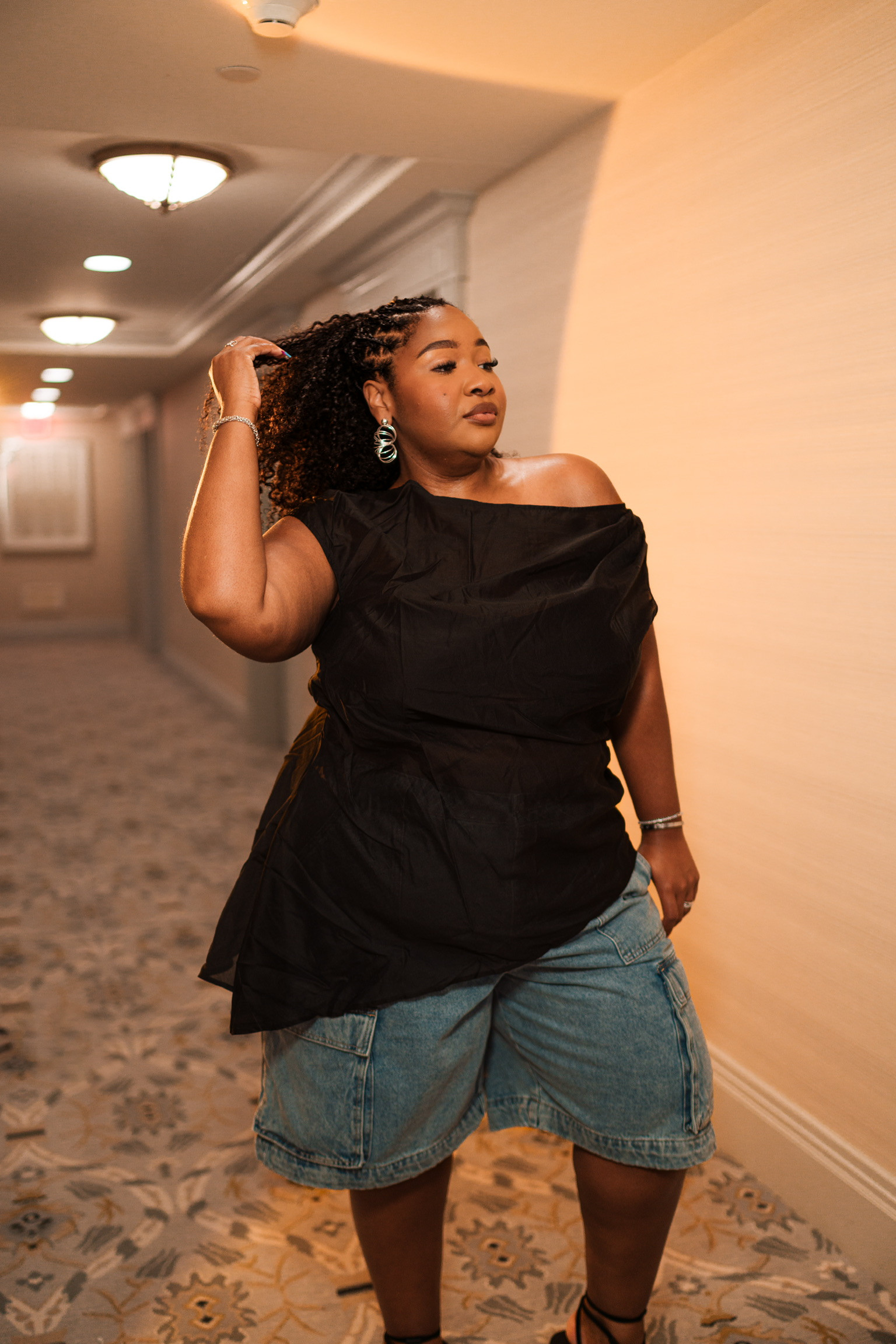 Casual look but giving cool girl! The off the shoulder top and cargos from Eloquii is a look okay!! Today’s the last day of their 50% off sale so go get it before that price goes up!

Plus size fashion. Eloquii sale. Summer fashion. Fall transitional style. Cargo shorts. Jorts.

#LTKPlusSize #LTKSaleAlert #LTKootd
