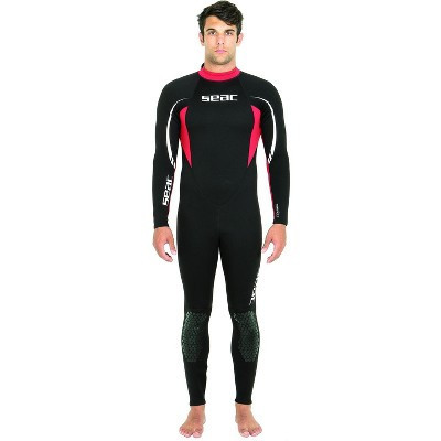 SEAC Relax 2.2mm Men's High-Stretch Neoprene Full Wetsuit - Lightweight, Comfortable & Versatile for Snorkeling, Diving, Surfing, X-Large | Target