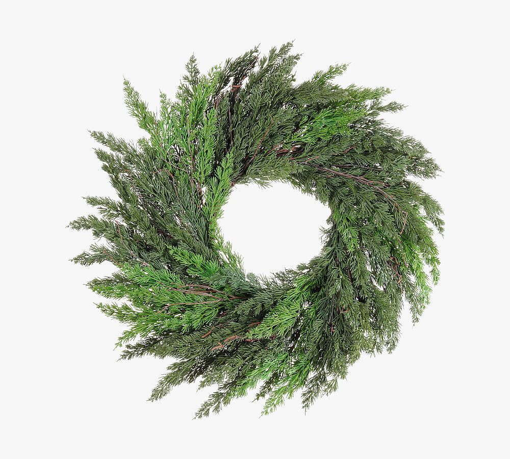 Faux Cedar Wreath | Pottery Barn (US)