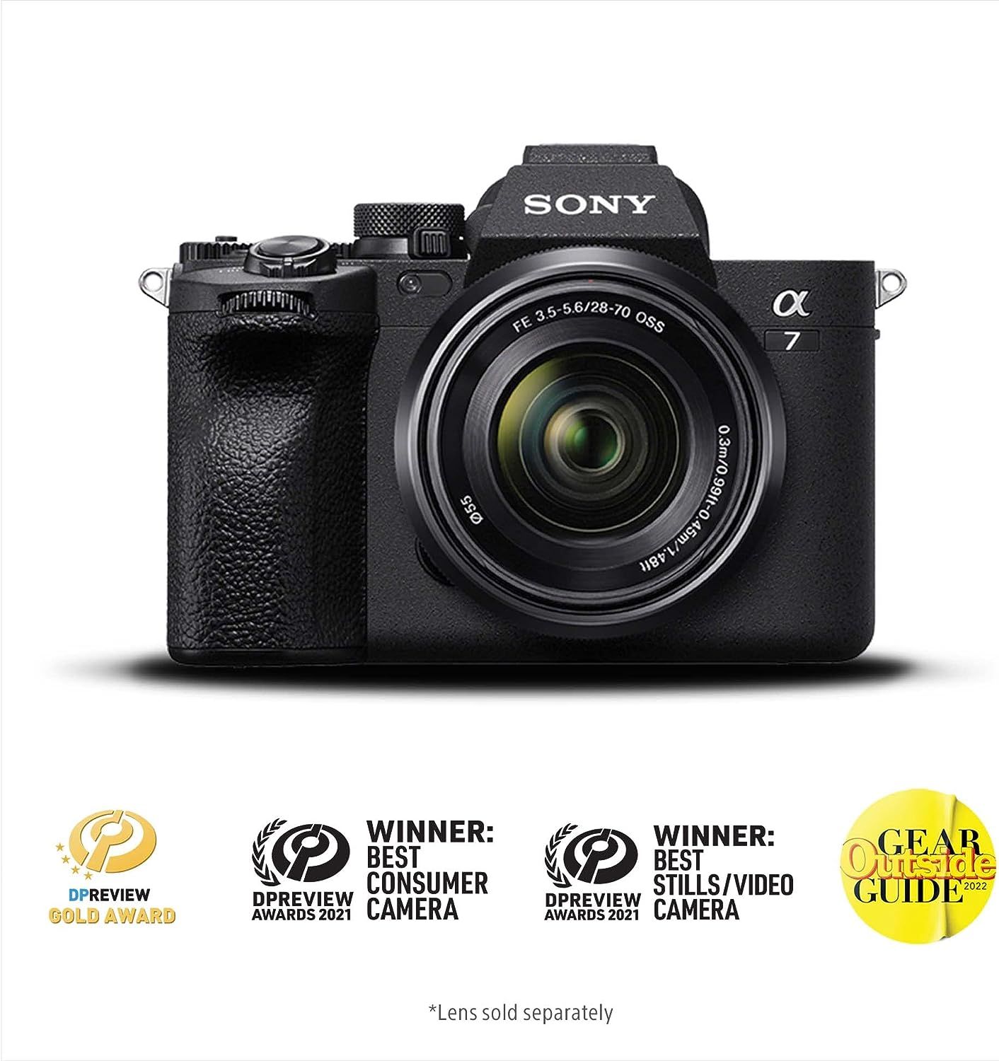 Sony Alpha 7 IV Full-frame Mirrorless Interchangeable Lens Camera,Body Only , Black | Amazon (US)