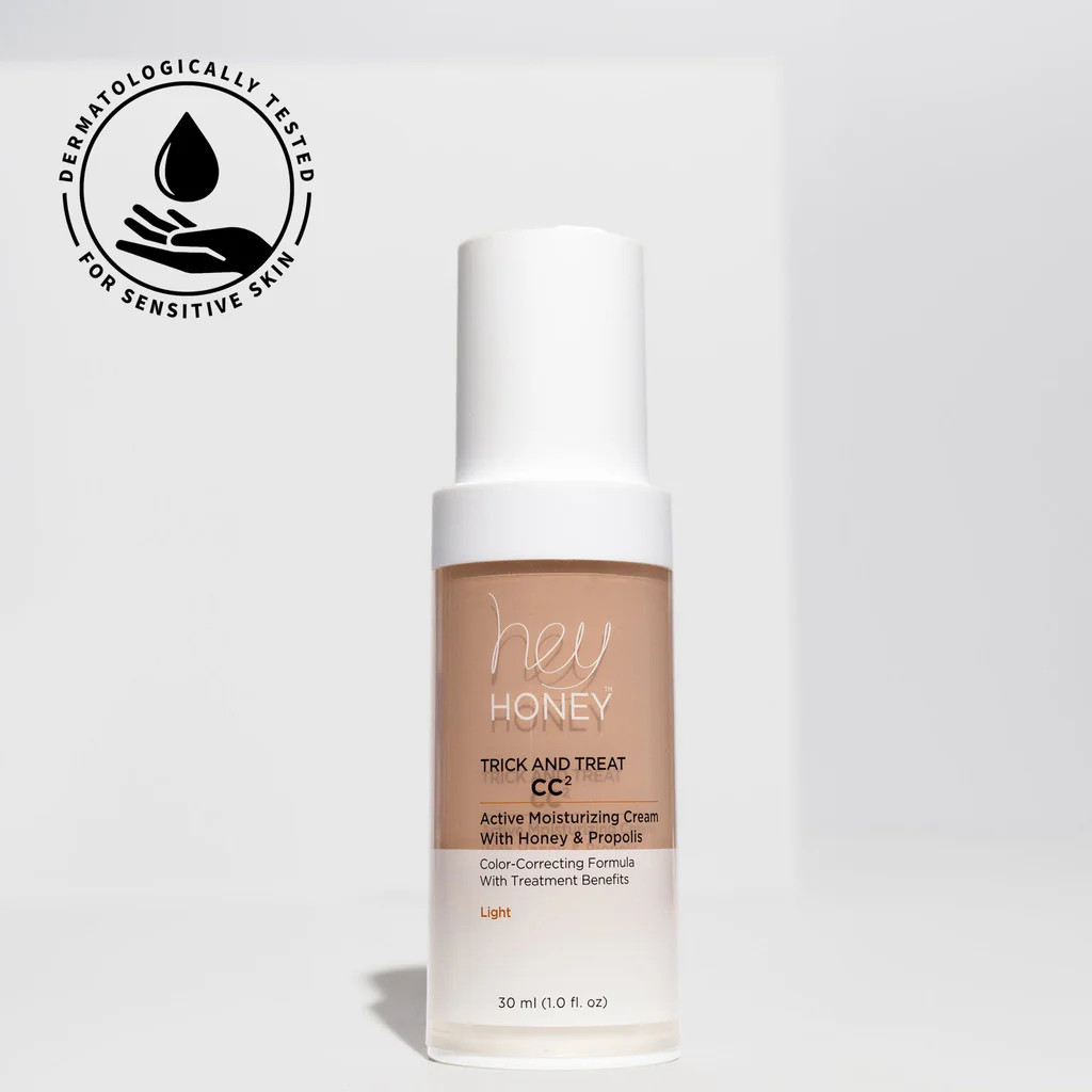 TRICK & TREAT CC² CREAM - Active Moisturizing Color Correcting Cream SPF 46+ | Hey Honey