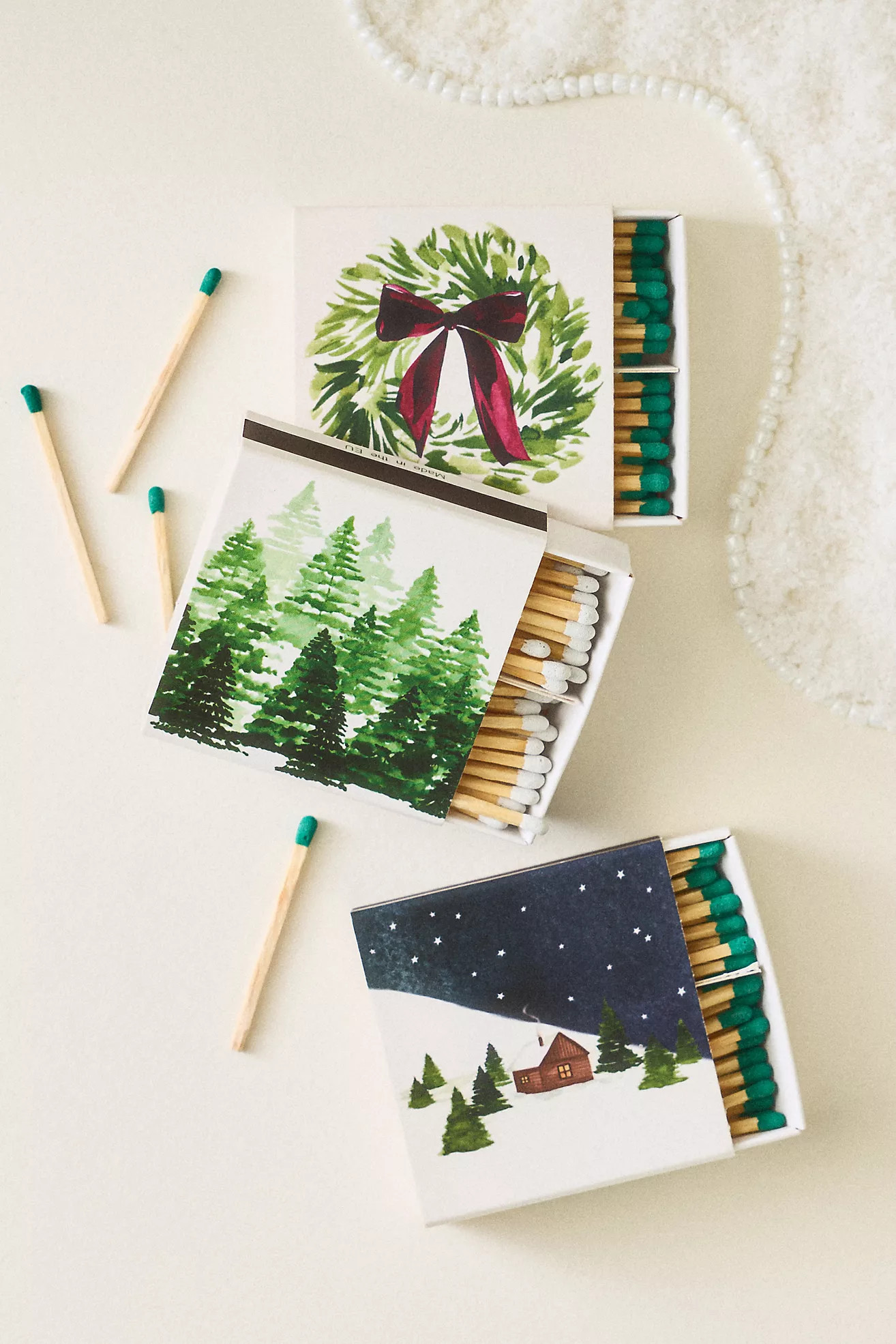 Abigail Jayne Holiday Mini Matches, Set of 3 | Anthropologie (US)