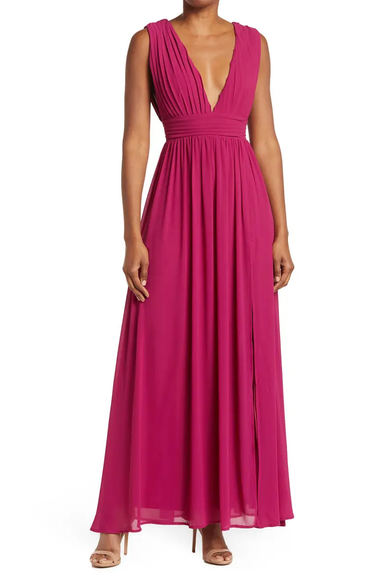 Athen Plunging V-Neck Maxi Dress | Nordstrom Rack