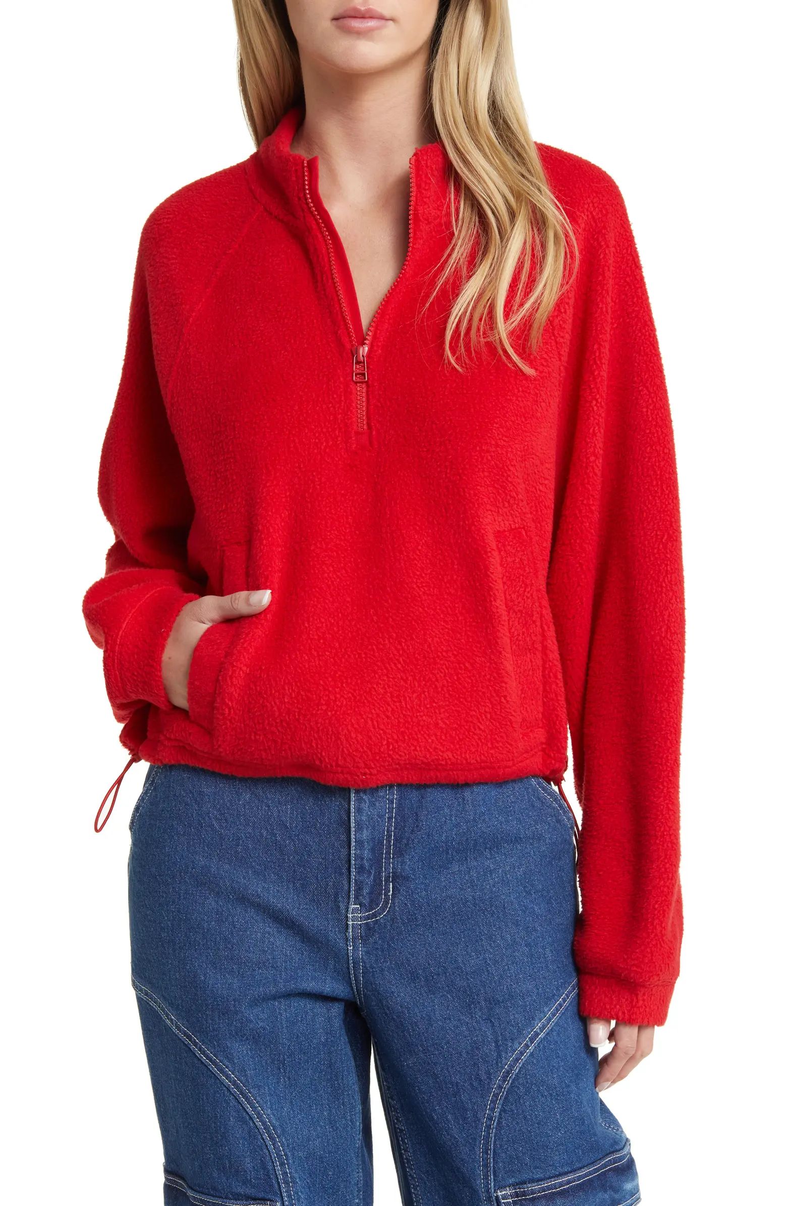 Fleece Half Zip Pullover | Nordstrom