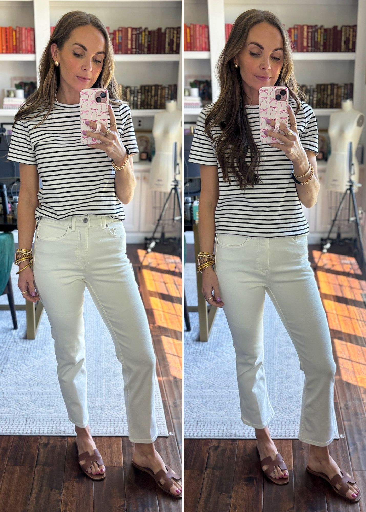 Head-to-toe comfort + style in @Spanx 🙌 Loving this denim and top combo for effortless everyday looks.
#Ad #SpanxPartner  

 