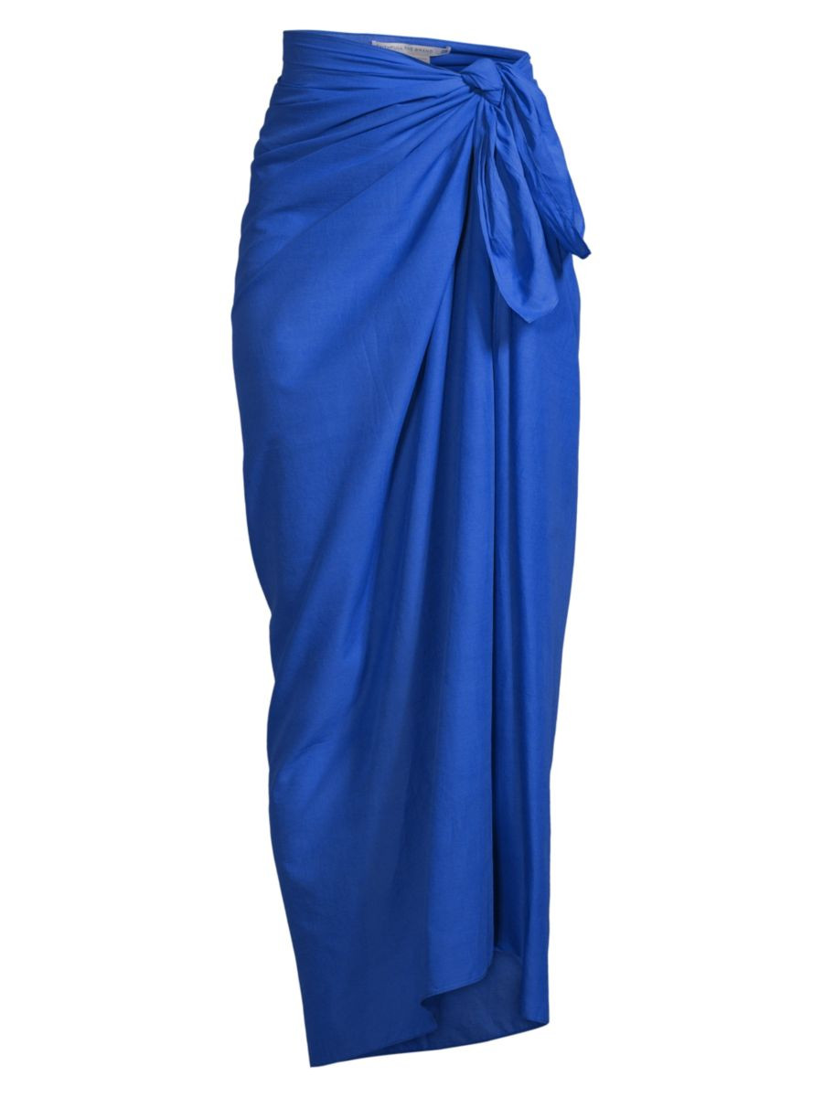 Sol De Verano Zinnia Cotton Wrap Pareo | Saks Fifth Avenue