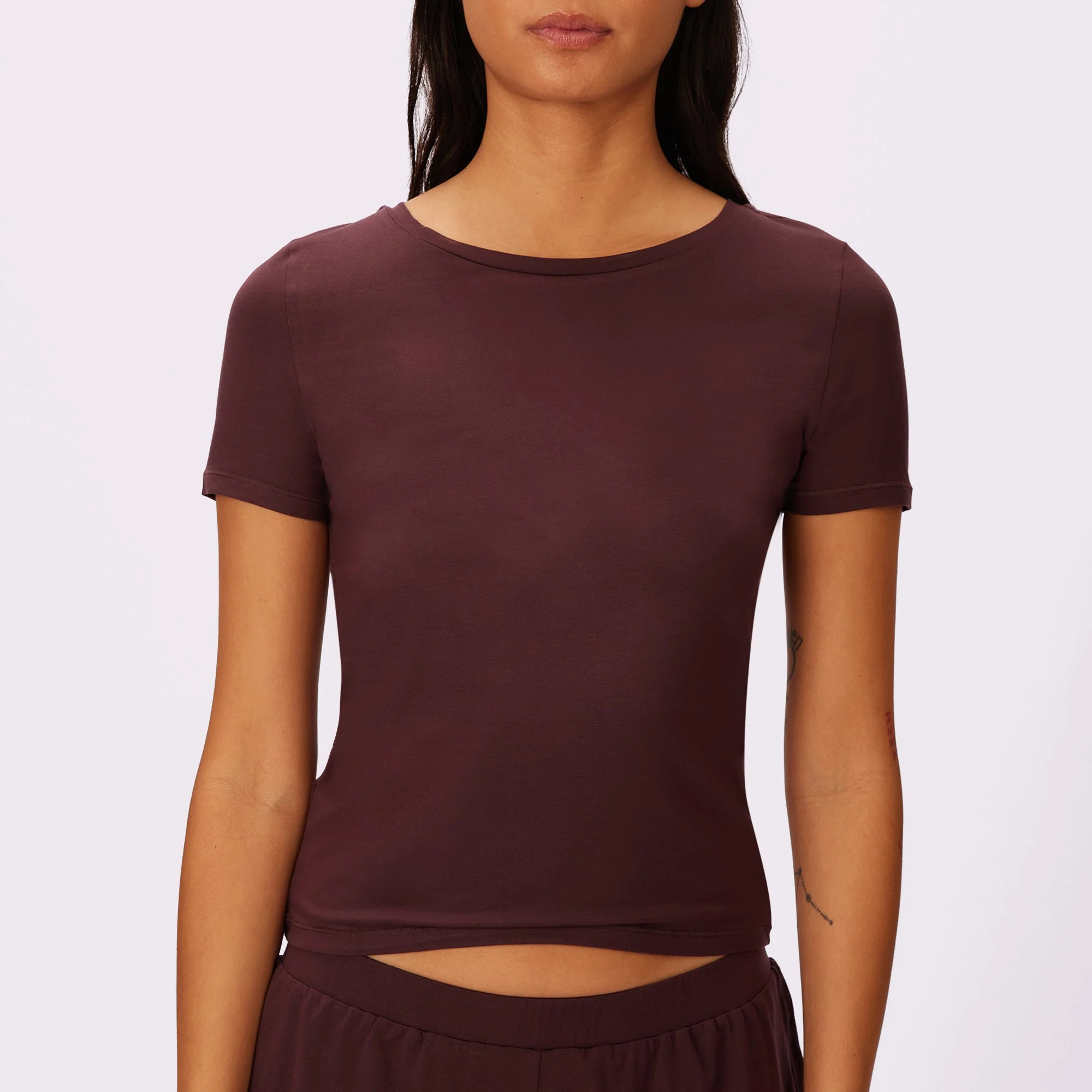 New:Cotton 24/7 Crop Tee | Parade | Parade