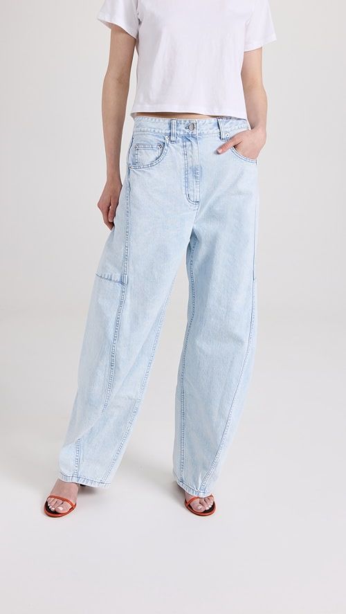 Bleached Denim Sid Jeans | Shopbop