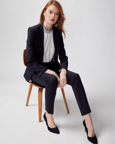 WHBM® Elle Slim Ankle Comfort Stretch Pant | White House Black Market