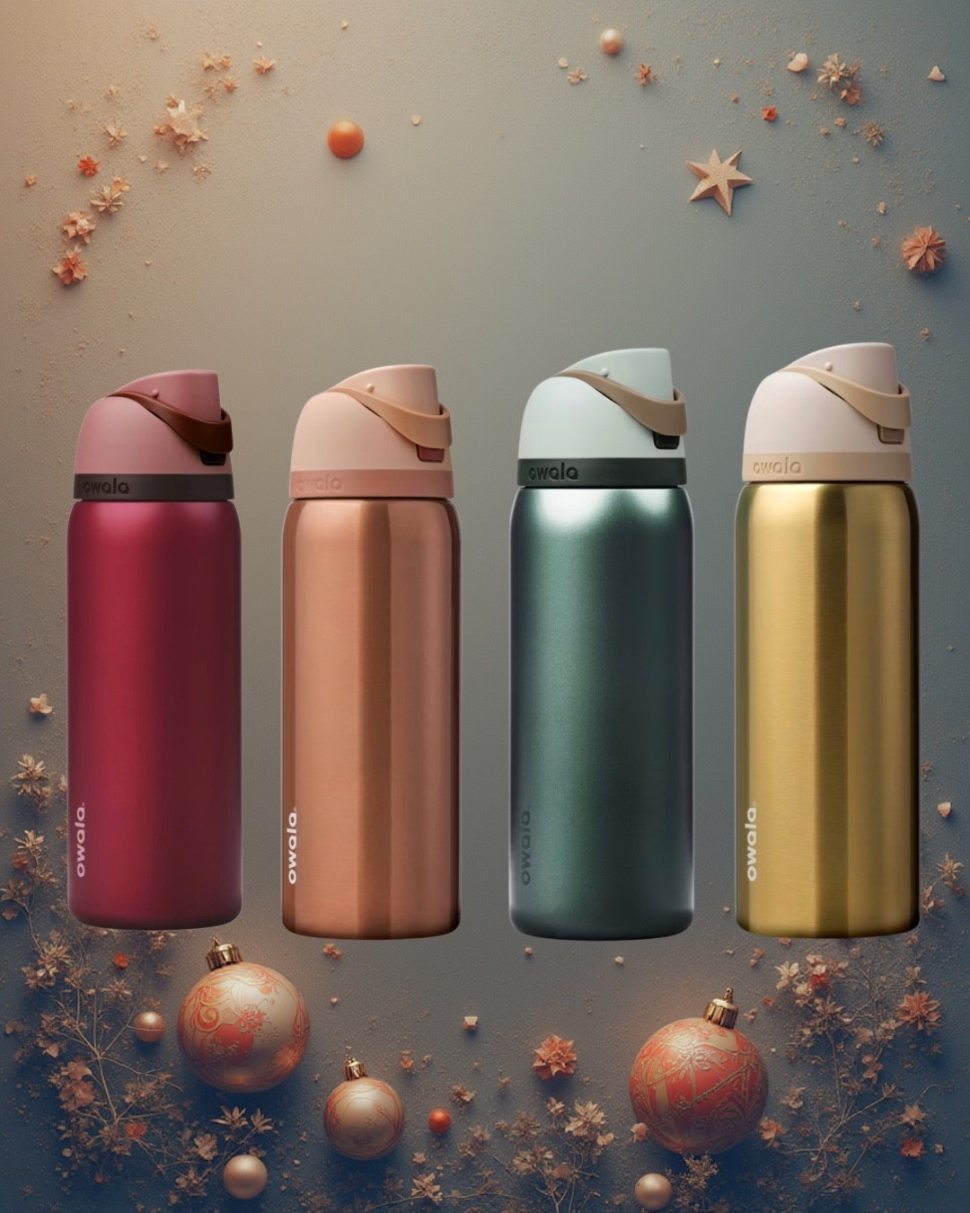 Holiday Owalas AND ON SALE yes please!!! Wonderful gift idea too 

#owala 

#LTKGiftGuide #LTKSaleAlert #LTKHoliday