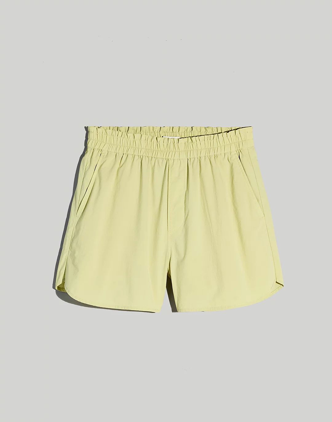 Pull-On Shorts in Signature Poplin | Madewell