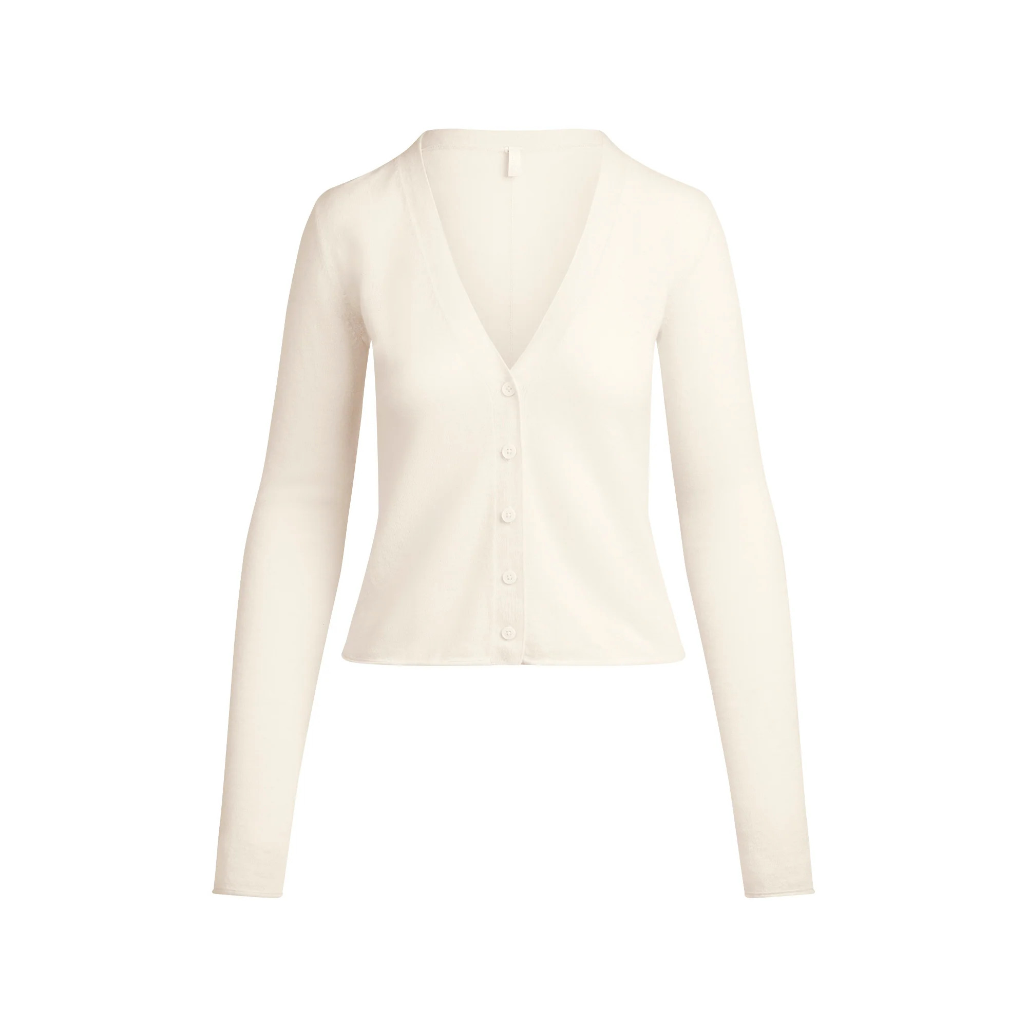 FEATHERWEIGHT CASHMERE CARDIGAN | EGRET | SKIMS | SKIMS (US)