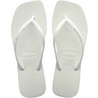 Havaianas Women's Slim Square Flip -Flop White | Size: 6-7 | Debenhams UK