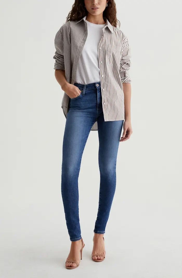 AG Farrah Mid Rise Skinny Jeans | Nordstrom | Nordstrom