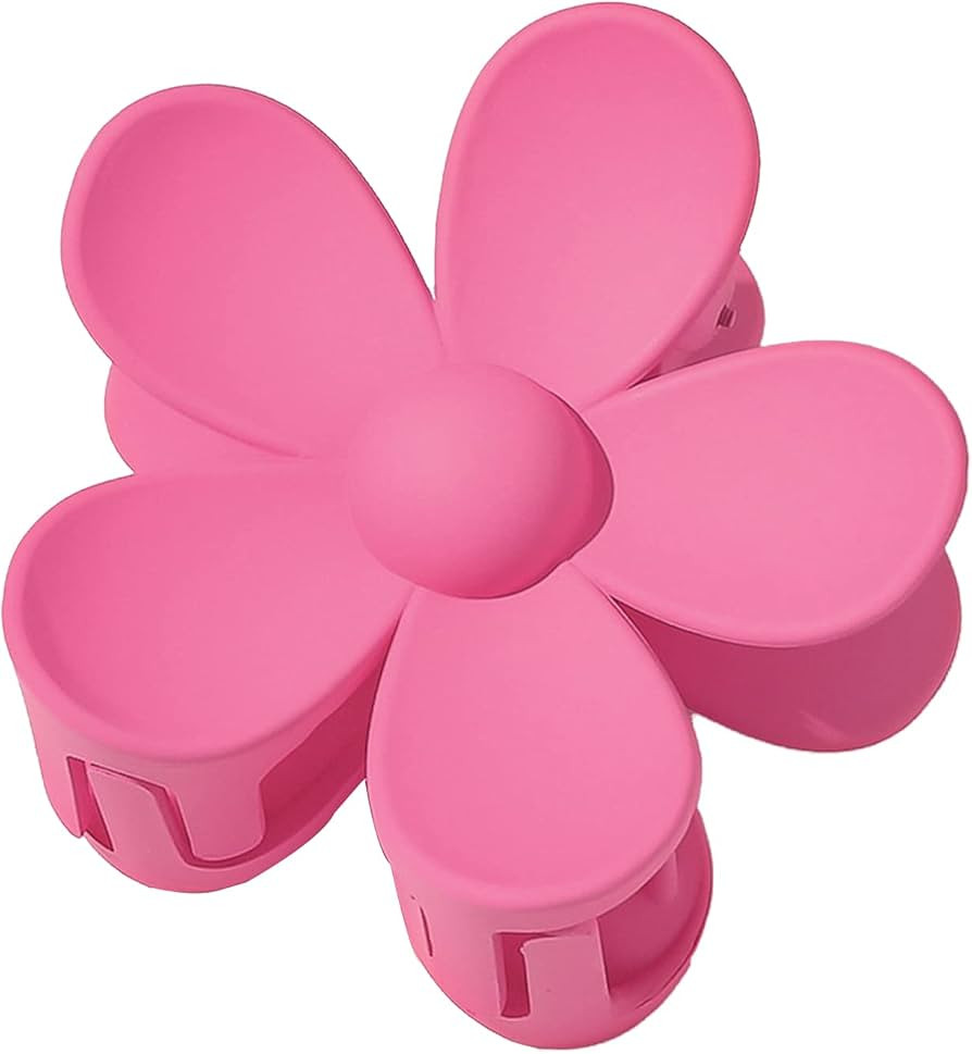 Hair Claw Clips Flower Shaped Plastic Jaw Clips Anti-scratch Smell-less Useful Hold Tightly Rose ... | Amazon (US)