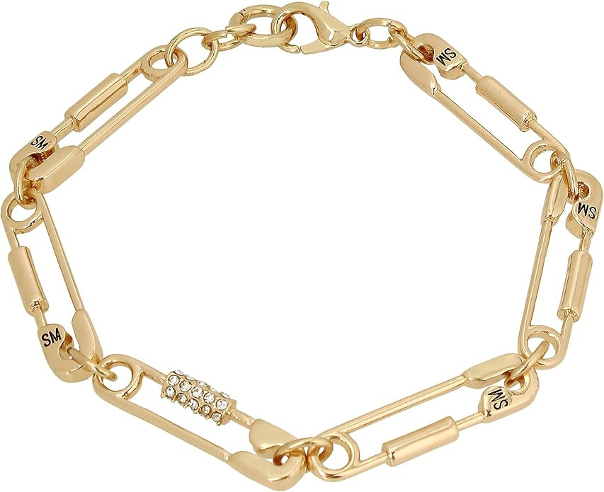Steve Madden Safety Pin Link Bracelet | Amazon (US)