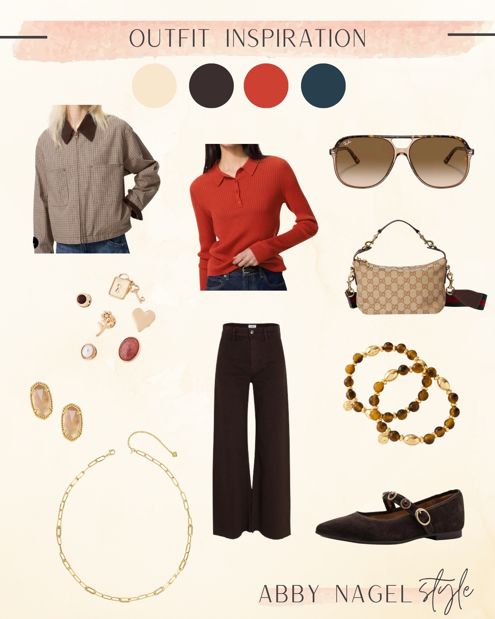 Barn Jacket + Broaches
Adds a sweet feminine touch.