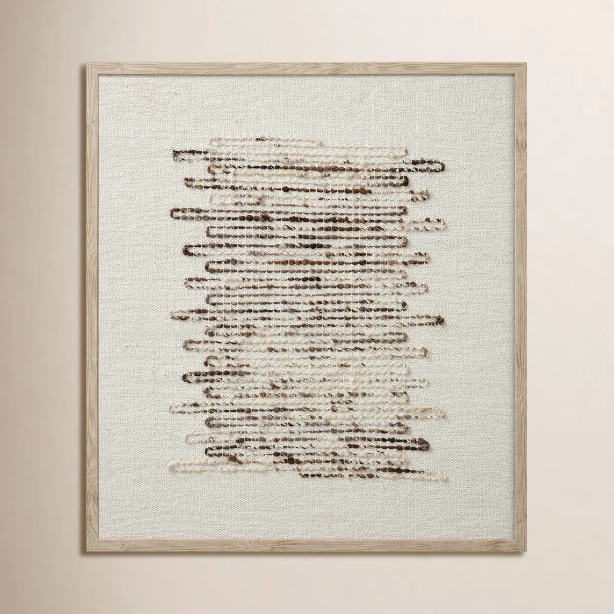 Amber Lewis x Loloi Getty Taupe / Ivory 3'-2" x 3'-6" Wall Art | Wayfair North America