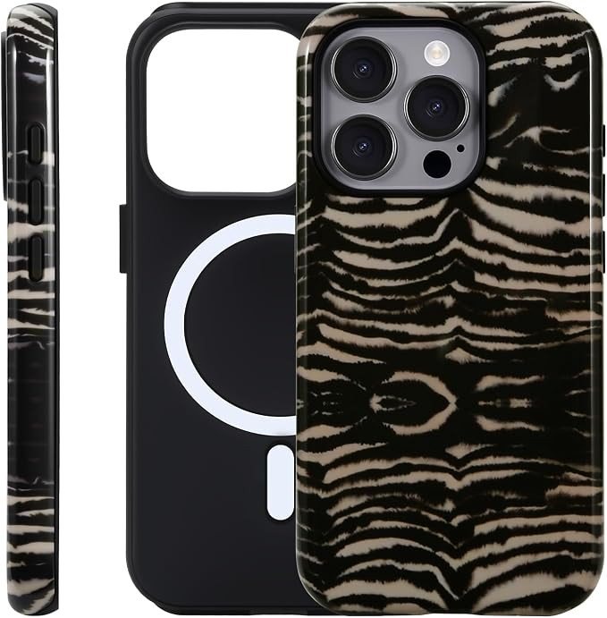 for iPhone 16 ProMax Case - Wireless Charging for MagSafe, Dual-Layer Design (Outer Hard PC Shell... | Amazon (US)