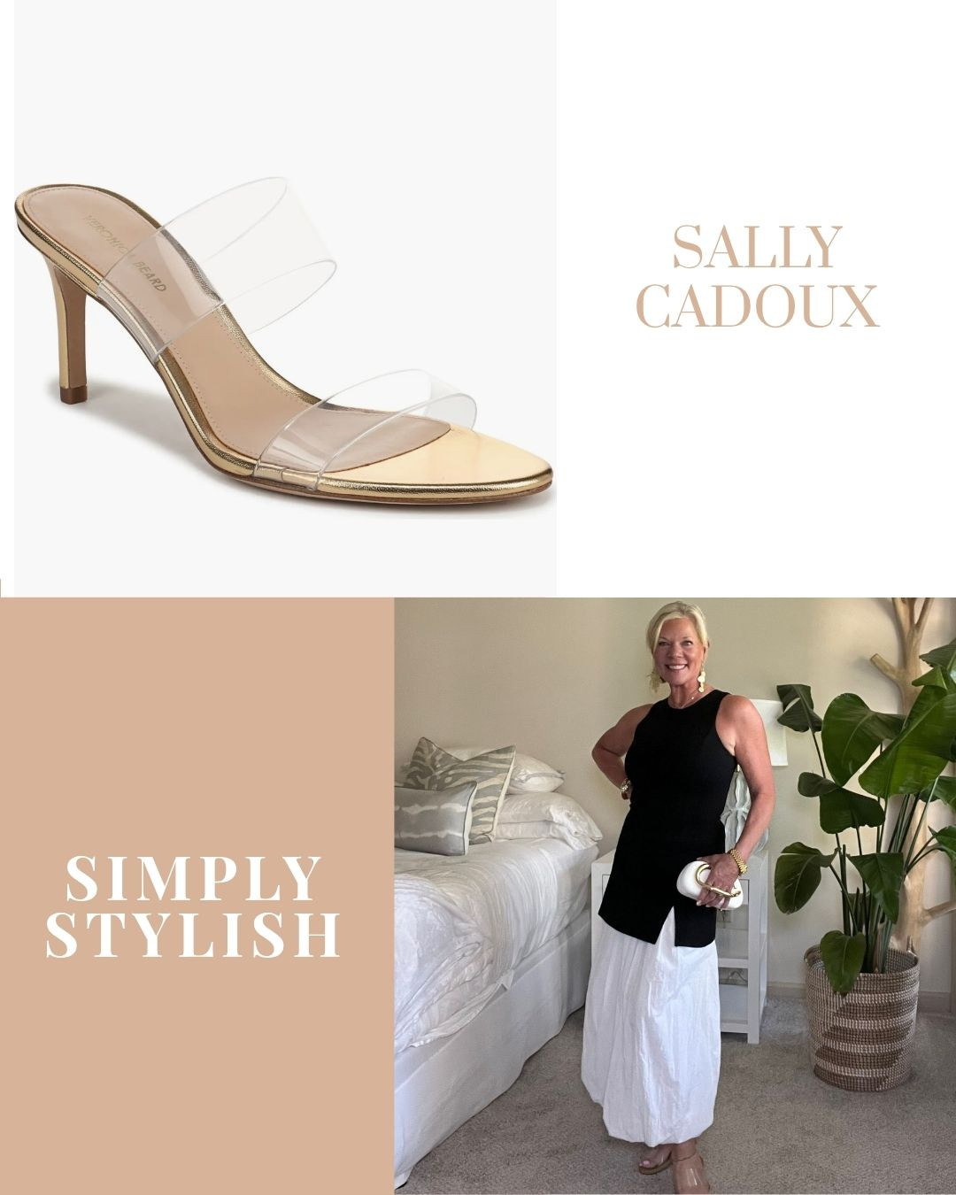 These clear strap sandals might be my most-worn shoe of the summer 👡 The gold metallic finish keeps them from feeling too plain, and they go with absolutely everything — dresses, skirts, pants, you name it. Simply stylish, simply versatile.

Linked below, plus a few similar pairs tagged too! Shop on my LTK ⬇️ 

 #LTKgrwm #LTKootd #LTKOver40
