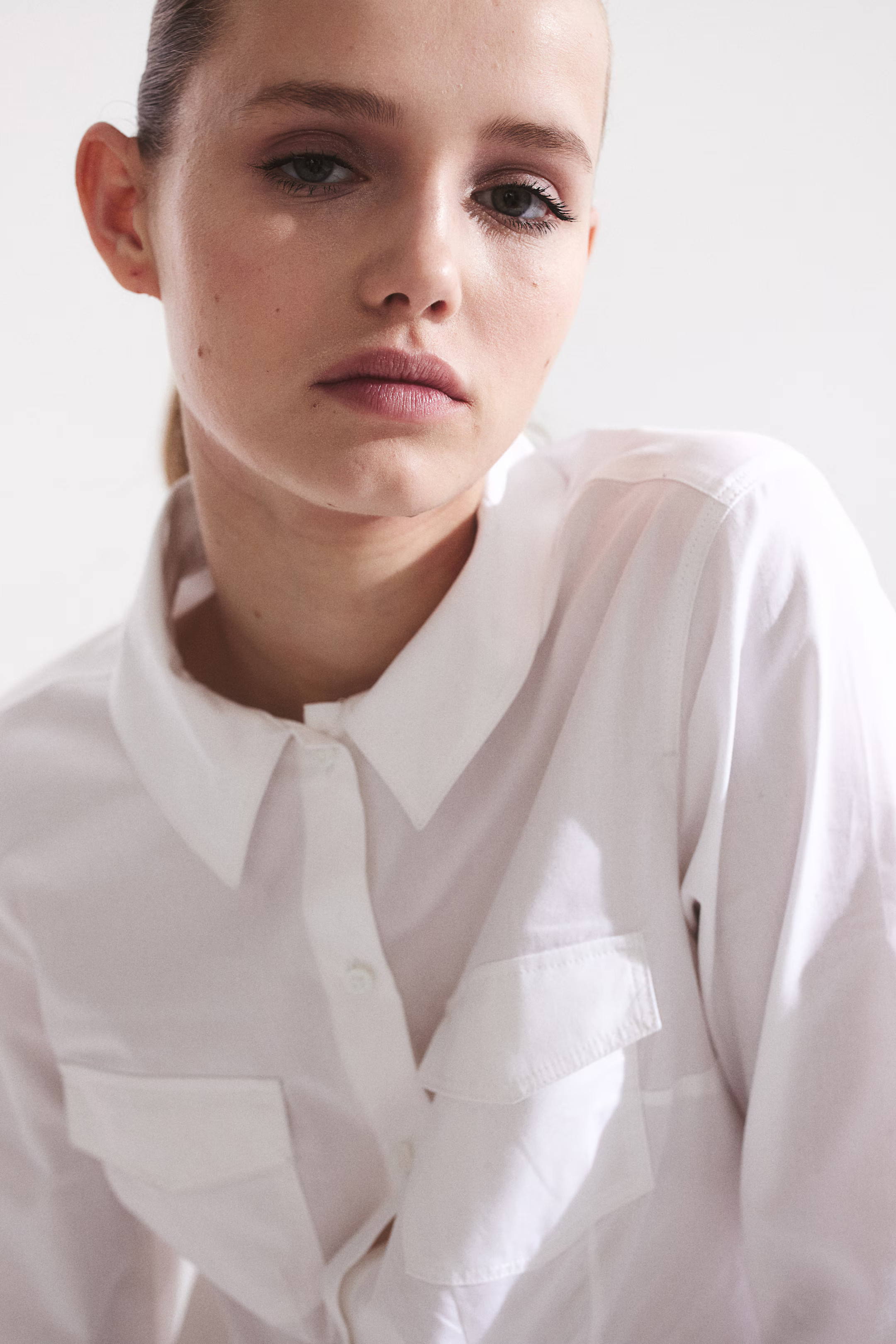 Tapered-waist cargo shirt | H&M (UK, MY, IN, SG, PH, TW, HK)