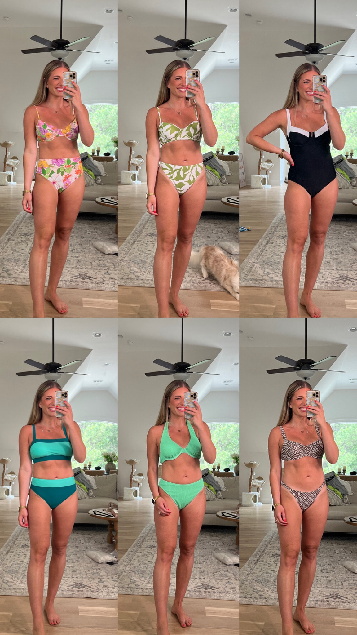 Sizing:
Wearing my true size M in all swimsuits. 
My measurements:
29” waist, 40” hips, & 36.5” bust 

 ⭐️ Code Morgb15 for 15% off on $70+ OR code Morgb20 20% off on $109+ ⭐️

CUPSHE haul! 😍☀️🫶🏼 ordered some new swimsuits & they did not disappoint!!!! The first suit was one of my faves last year - got it in this new print for this year and the colors are so pretty!!! 🙌🏼 The teal colorblock is 🤩 seriously so many cute suits!!! They have the cutest new prints & patterns right now. 👙🍓 the little pink one shoulder is giving Limited Too & I’m so 👏🏼 here 👏🏼 for 👏🏼 it!!!! & I CANNOT with the matching coverup. 🥰 so cute!!! & the black colorblock one piece swimsuit is stunning! & I have codes for y’all!!! ⭐️ Code Morgb15 for 15% off on $70+ OR code Morgb20 20% off on $109+ ⭐️ What’s your fave from this CUPSHE swimsuit haul?! 👇🏼 Linking everything for y’all with sizing info on the @shop.LTK app or on my LTK linked in my instagram bio! 🫶🏼 

Direct URL: 

#size8 #cupshe @cupshe #cupshepartners #swimhaul #bikinihaul #bikinitryon #momstyle #onepieceswimsuit #greenbikini #swimcoverup #swimsuithaul #swimsuitfashion #floralbikini #midsizestyle #sizemedium



#LTKFindsUnder50 #LTKSwim #LTKTravel