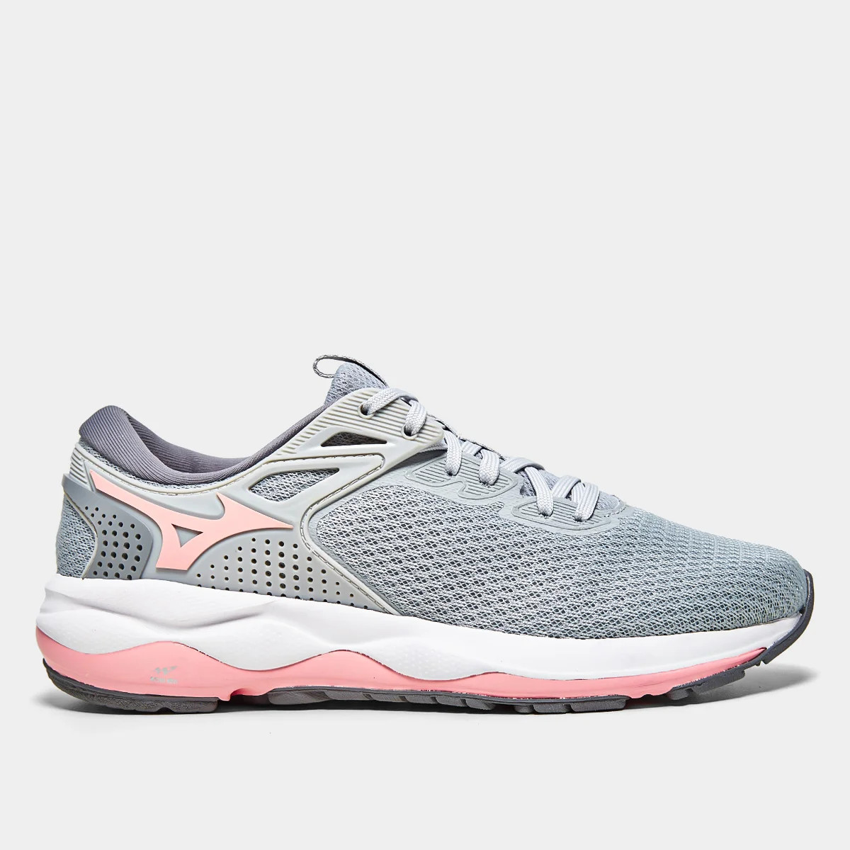 Tênis Mizuno Wave Titan 2 Feminino - Cinza | Netshoes (BR)