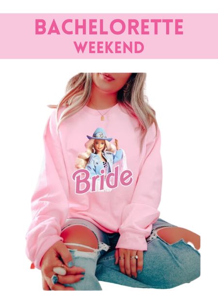 Barbie bachelorette weekend. Barbie bachelorette party. Barbie bride. Pink bachelorette weekend.

#LTKwedding #LTKU #LTKunder50