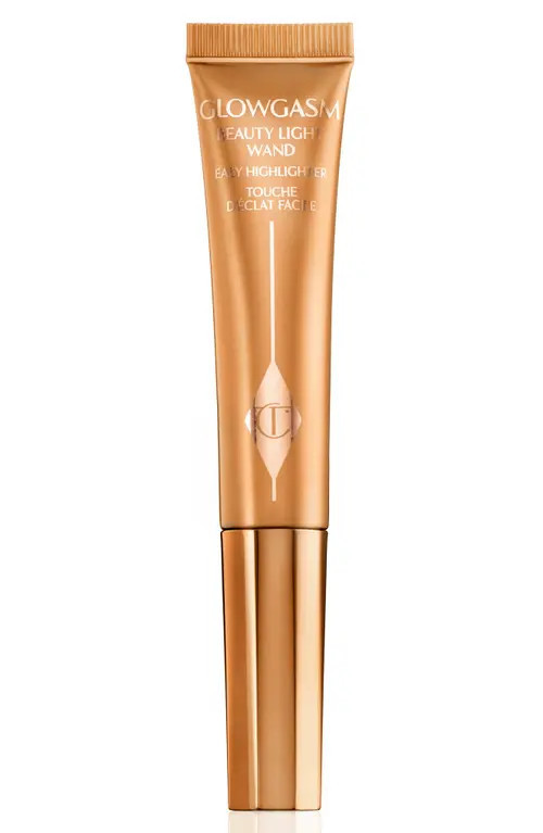 Charlotte Tilbury Glowgasm Beauty Wand Highlighter in Goldgasm at Nordstrom | Nordstrom