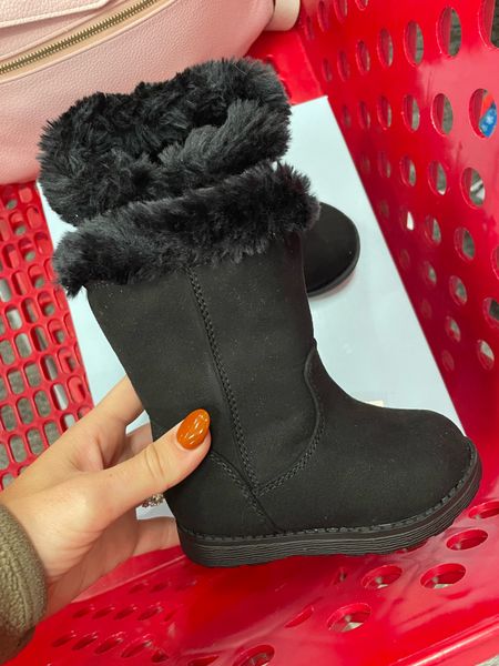 Target toddler boot. Fuzzy and warm for the winter 🥶  

$27.99 

#LTKbaby #LTKshoecrush #LTKkids