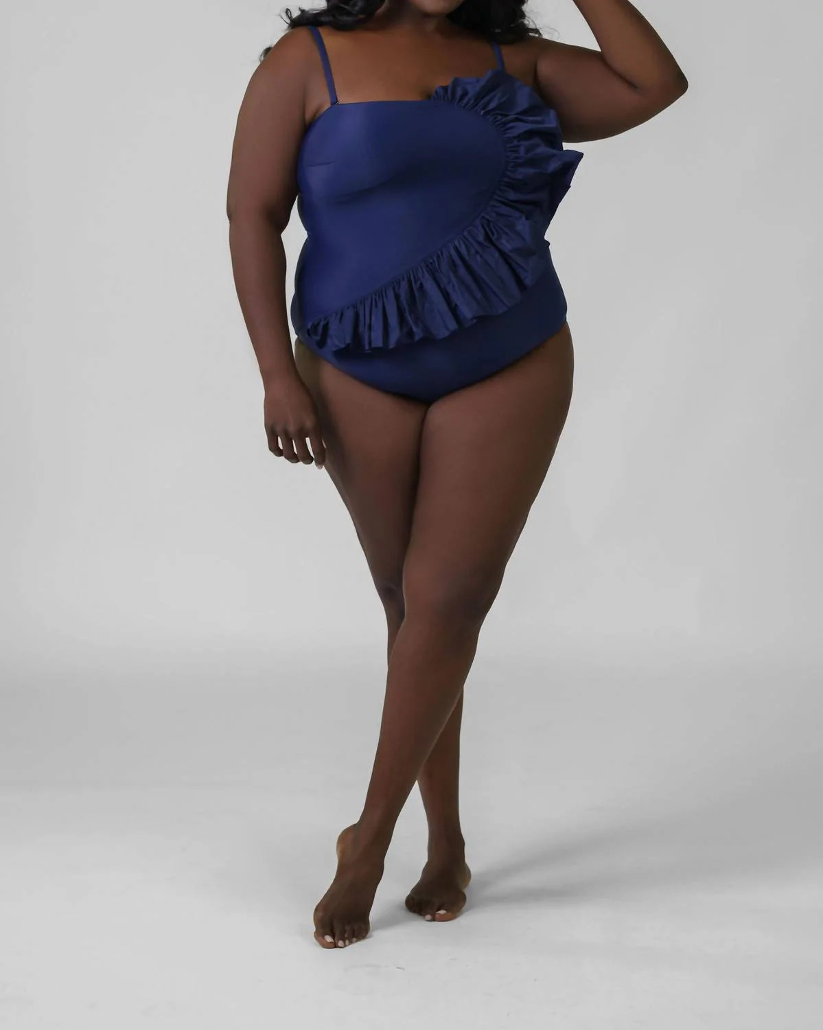 Sarita One-Piece Swimsuit In Navy | Shop Simon