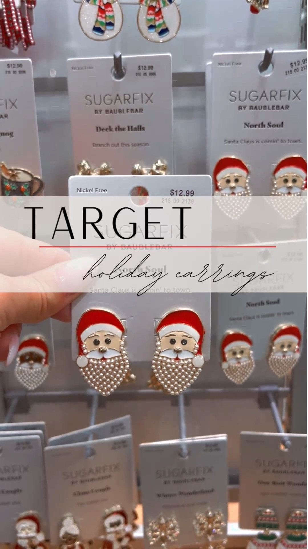 NEW holiday earrings at Target by Sugarfix by BaubleBar! These are perfect for a holiday Christmas party! 



#target #targetstyle #targetfashion #targetdeals #targetfinds #targetchristmas #baublebar #sugarfixbybaublebar #holidayseason #holidaystyle #holidayfashion #christmasstyle #christmasparty #earrings

#LTKSeasonal #LTKstyletip #LTKHoliday