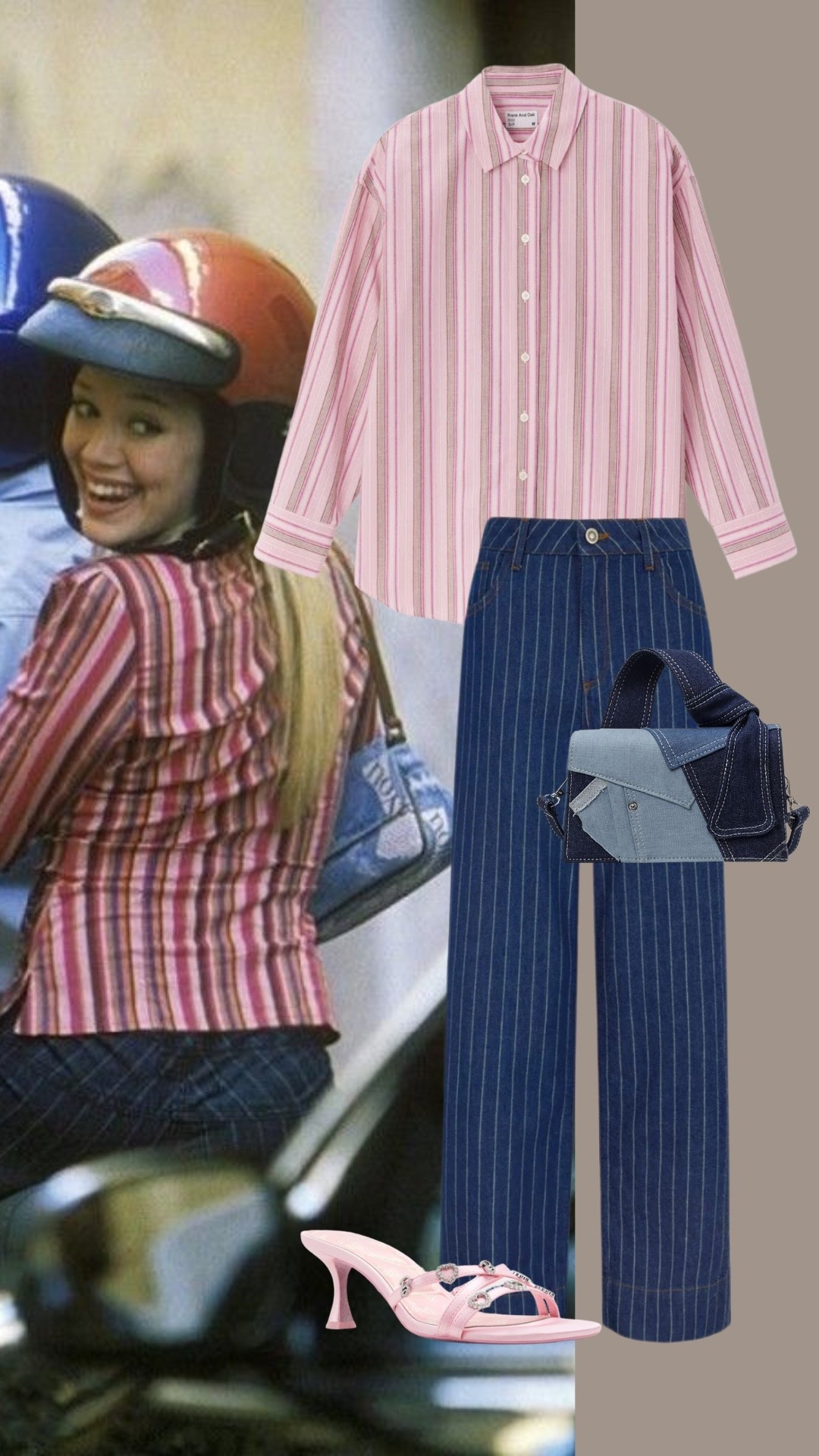 Recreating Lizzie McGuire movie looks