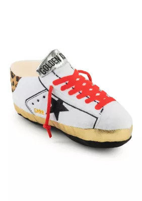 Haute Diggity Dog LLC Golden Pooch Tennis Shoe Plush Dog Toy | Belk