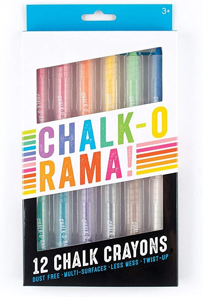 OOLY, Chalk-O-Rama, Set of 12 Chalk Crayons | Amazon (US)