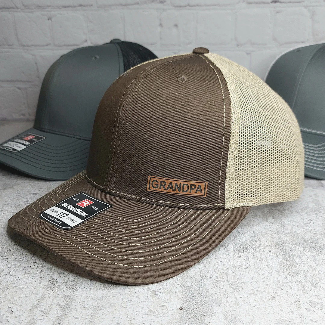 Grandpa Hat, Grandpa Baseball Cap, Grandpa Richardson 112 Trucker Hat, Father's Day Gifts, Birthd... | Etsy (US)