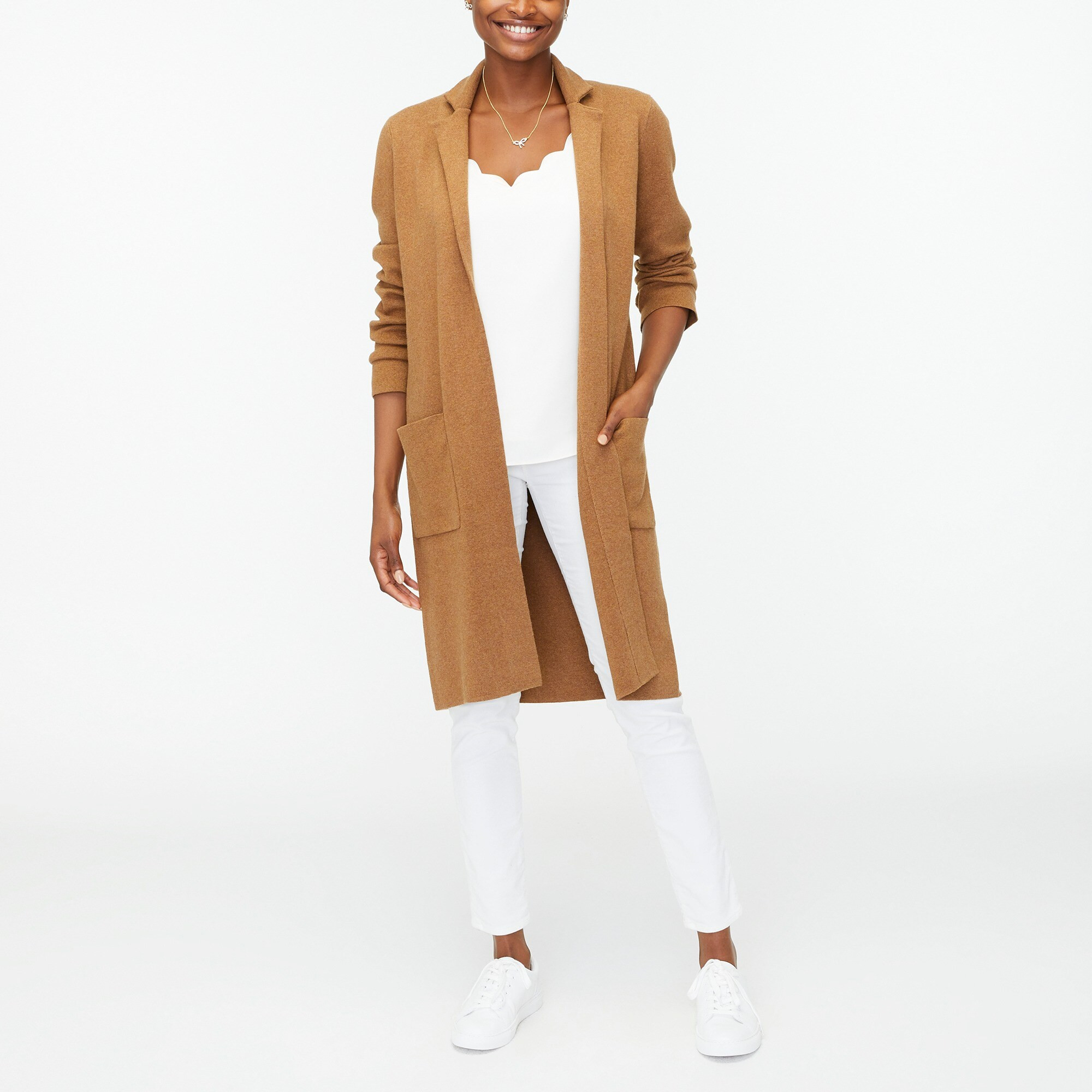 Long sweater-jacket | J.Crew Factory