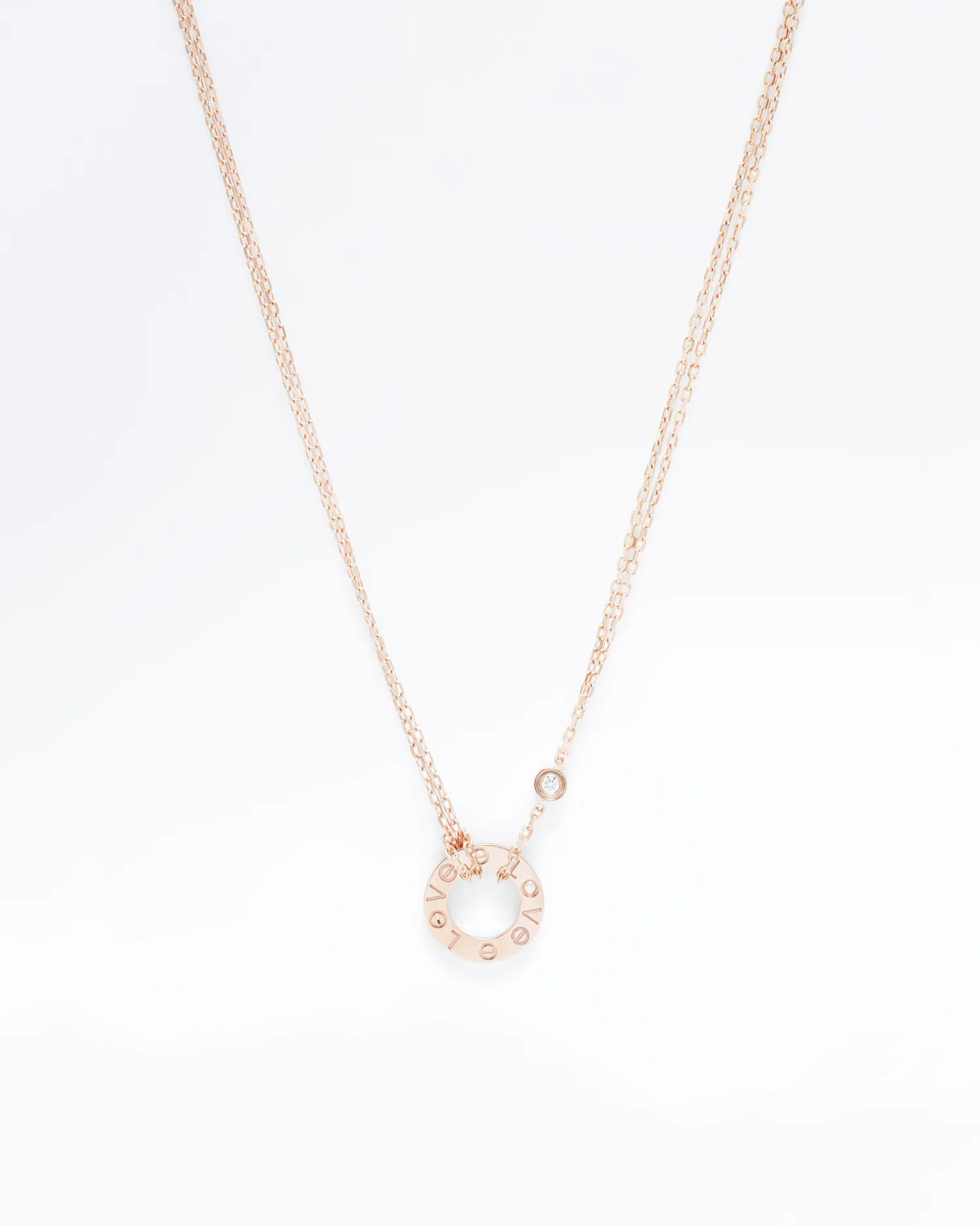 2 Diamonds Love Pendant | Vivrelle