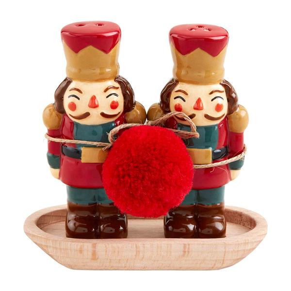 Nutcracker Salt and Pepper Set | Mud Pie