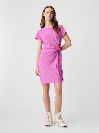 ForeverSoft Sarong Mini Dress | Gap Factory