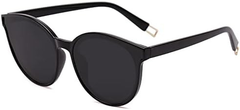 SOJOS Fashion Round Sunglasses for Women Men Oversized Vintage Shades SJ2057 | Amazon (US)