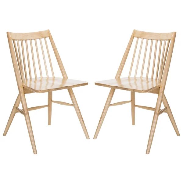 Keiper Solid Wood Slat Back Side Chair (Set of 2) | Wayfair Professional