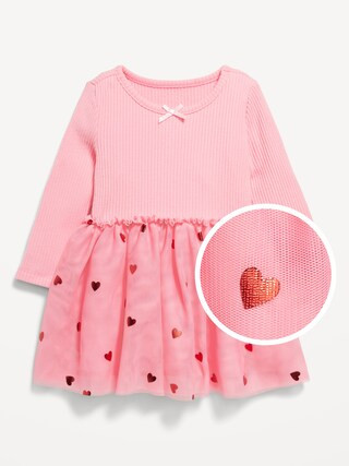 Plush Ribbed Tutu Dress for Baby | Old Navy (US)