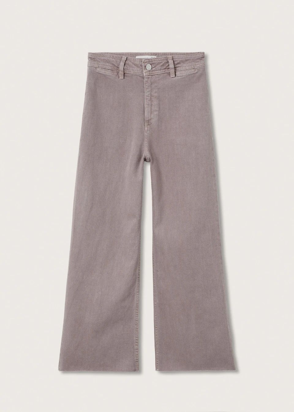 Jeans culotte high waist -  Women | Mango USA | MANGO (US)