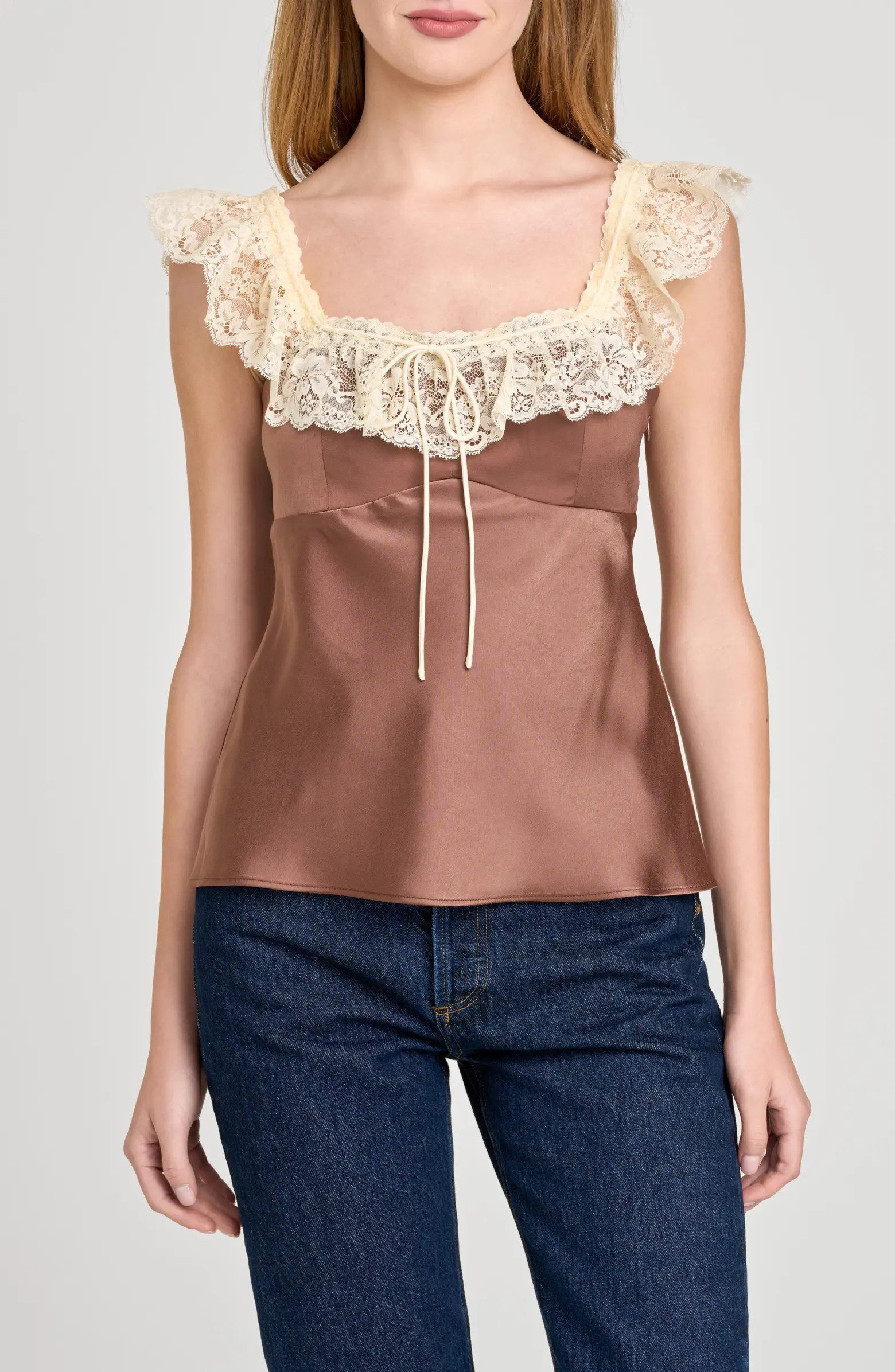 Ella Lace Trim Camisole | Nordstrom